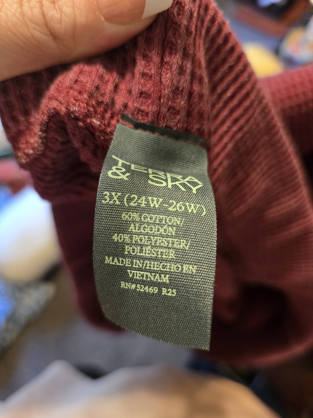 Terra & Sky Berry Open-Front Cardigan with Matching Knit Top - Picture 9 of 9